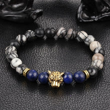 Load image into Gallery viewer, Beaded Bracelet Silver