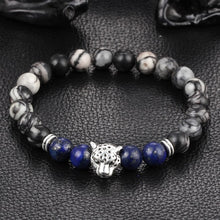 Load image into Gallery viewer, Beaded Bracelet Silver