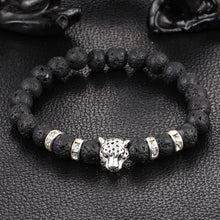 Load image into Gallery viewer, Beaded Bracelet Silver