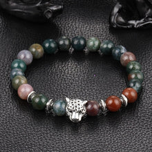 Load image into Gallery viewer, Beaded Bracelet Silver