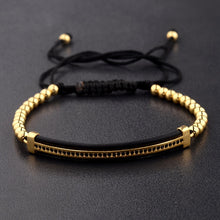 Load image into Gallery viewer, Gold/Black Bracelet
