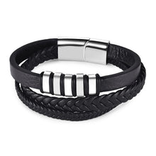 Load image into Gallery viewer, Braided Leather Bracelet