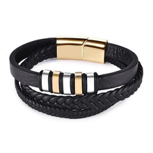 Load image into Gallery viewer, Braided Leather Bracelet