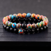Load image into Gallery viewer, Beaded bracelet colorful stone