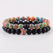 Load image into Gallery viewer, Beaded bracelet colorful stone
