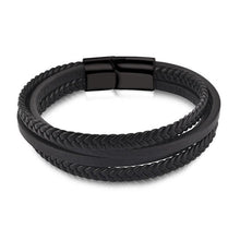 Load image into Gallery viewer, Braided Leather Bracelet