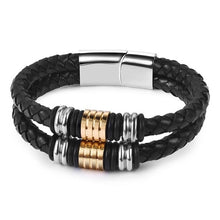 Load image into Gallery viewer, Braided Leather Bracelet