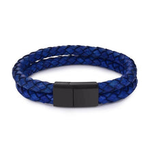 Load image into Gallery viewer, Braided Leather Bracelet