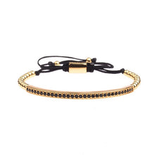Load image into Gallery viewer, Gold/Black Bracelet