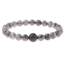 Load image into Gallery viewer, Beaded Bracelet Gold/Black