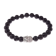 Load image into Gallery viewer, Beaded Bracelet Gold/Black