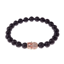 Load image into Gallery viewer, Beaded Bracelet Gold/Black