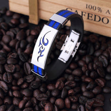 Load image into Gallery viewer, Black Color Lion Bracelets