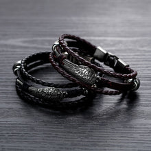 Load image into Gallery viewer, Black&amp;Brown Bracelet Unisex